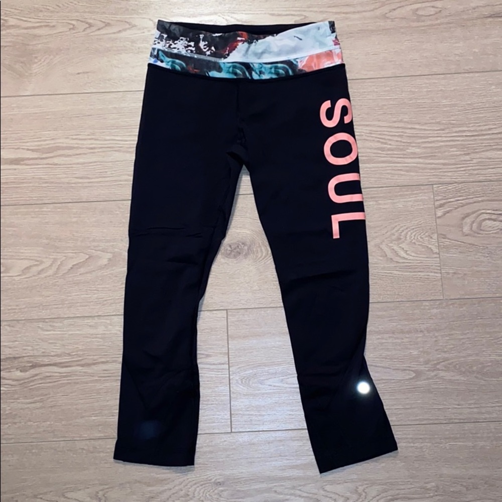 Lululemon x SoulCycle crop legging